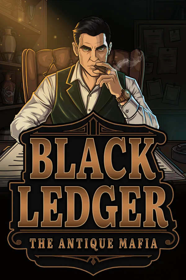 Copertina di Black Ledger: The Antique Mafia