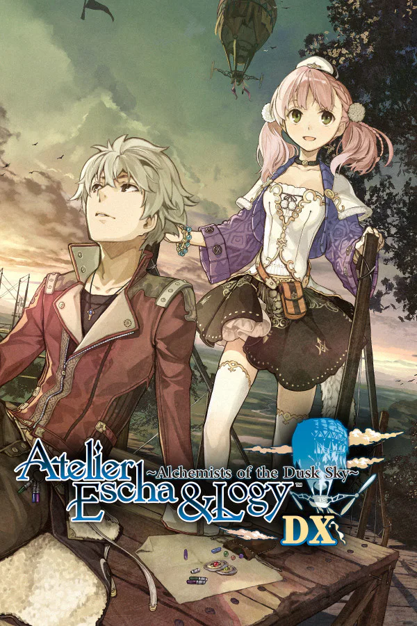 Copertina di Atelier Escha & Logy: Alchemists of the Dusk Sky DX