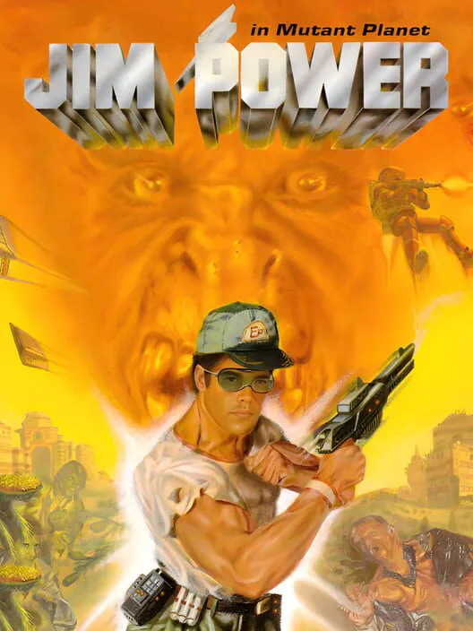 Copertina di Jim Power in Mutant Planet