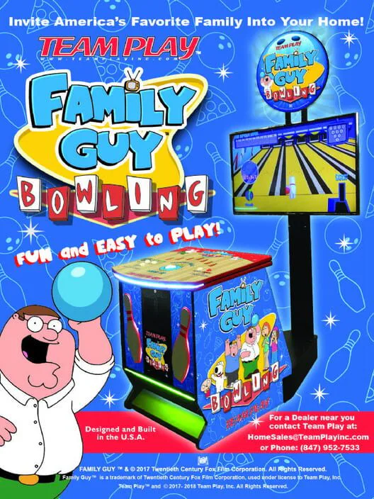 Copertina di Family Guy Bowling