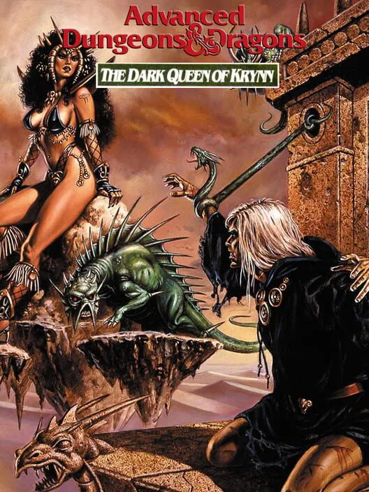 Copertina di The Dark Queen of Krynn
