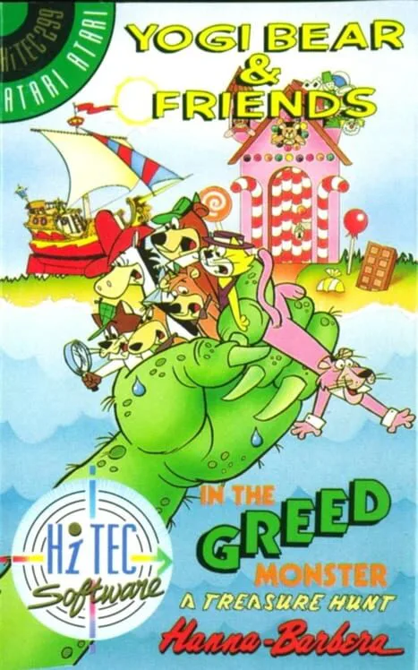 Copertina di Yogi Bear and Friends in the Greed Monster