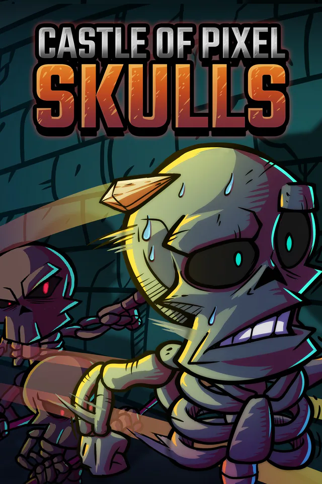 Copertina di Castle of Pixel Skulls DX
