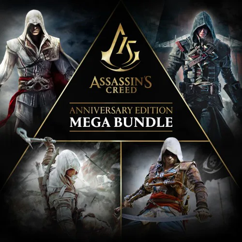 Copertina di Assassin's Creed Anniversary Edition Mega Bundle