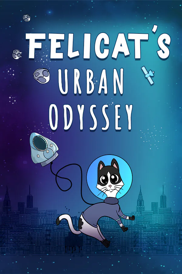 Copertina di Felicat’s Urban Odyssey
