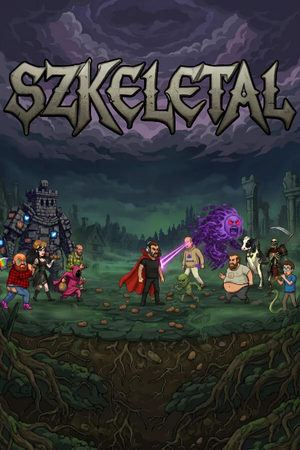 Copertina di SZKELETAL: La Fame di Patate di Estrogen Dracul
