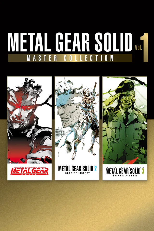 Copertina di METAL GEAR SOLID: MASTER COLLECTION Vol.1 PS4 & PS5