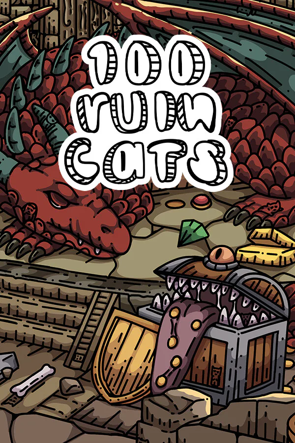 Copertina di 100 Ruin Cats