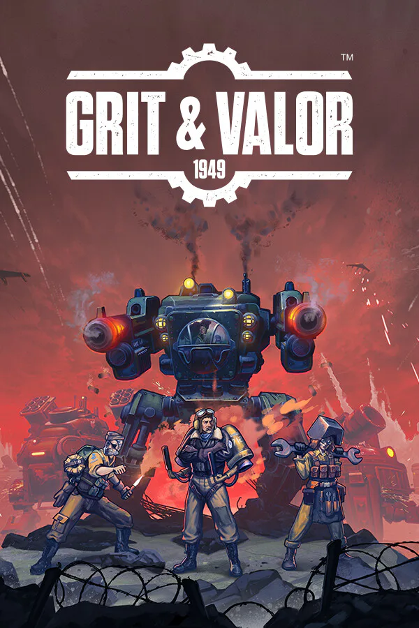 Copertina di Grit and Valor - 1949