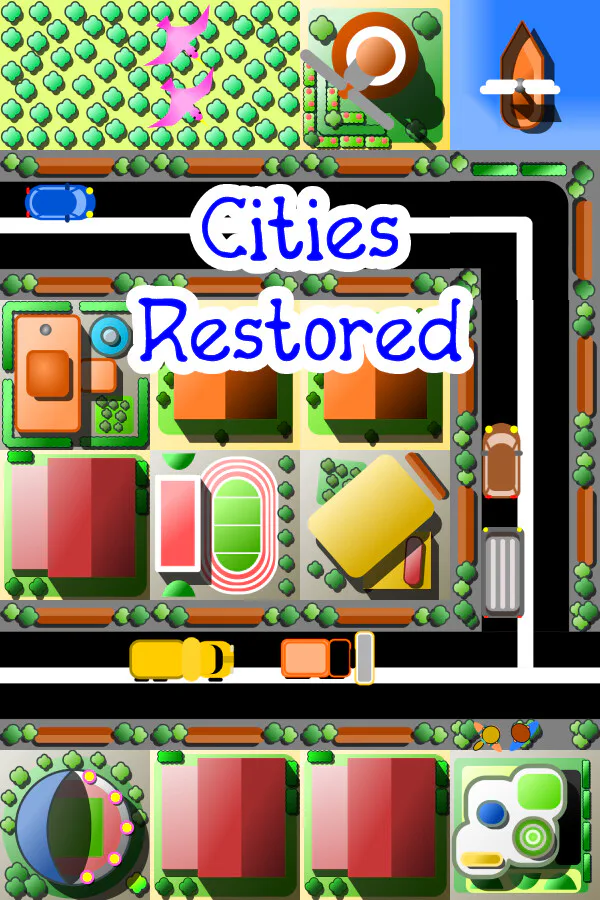Copertina di Cities Restored