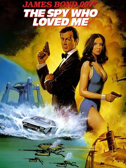 Copertina di James Bond 007: The Spy Who Loved Me