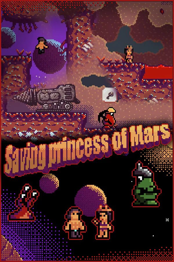 Copertina di Saving Princess Of Mars