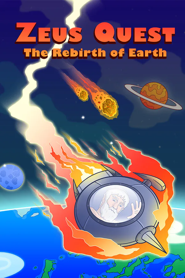 Copertina di Zeus Quest - The Rebirth of Earth