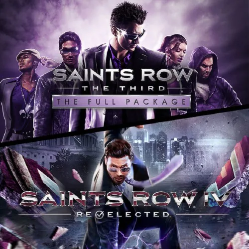 Copertina di Saints Row: The Big Purple Package