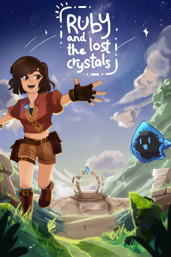 Copertina di Ruby and The Lost Crystals