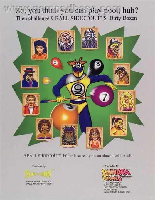 Copertina di 9 Ball Shootout