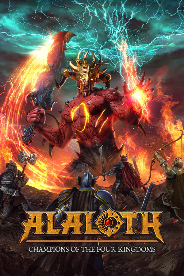 Copertina di Alaloth: Champions of The Four Kingdoms