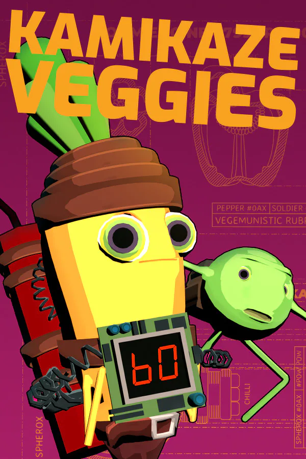 Copertina di Kamikaze Veggies