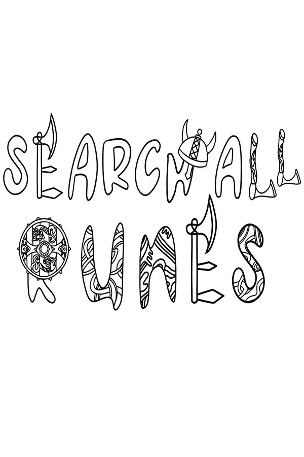 Copertina di SEARCH ALL - RUNES