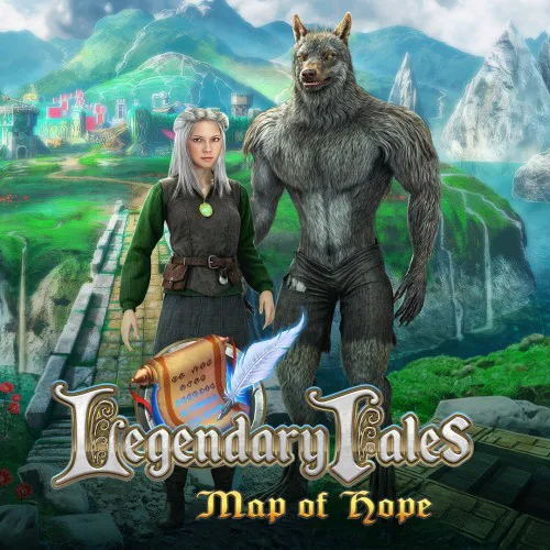 Copertina di Legendary Tales: La mappa della speranza