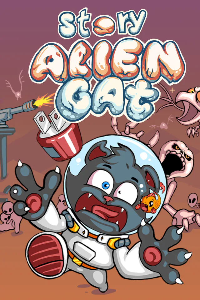 Copertina di Alien Cat Story