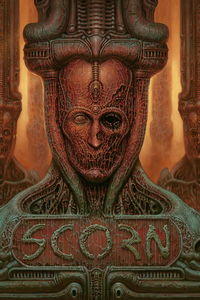 Copertina di Scorn
