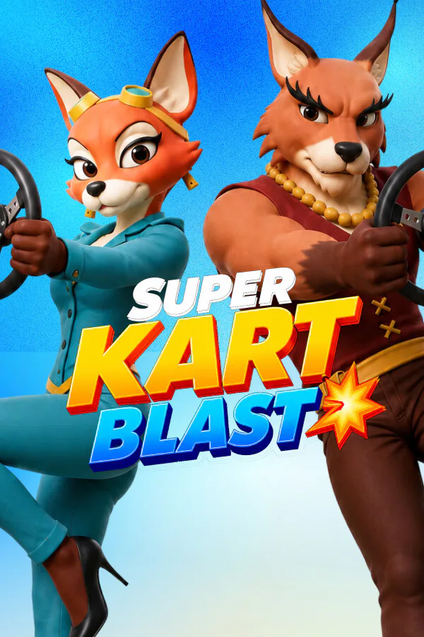 Copertina di Super Kart Blast