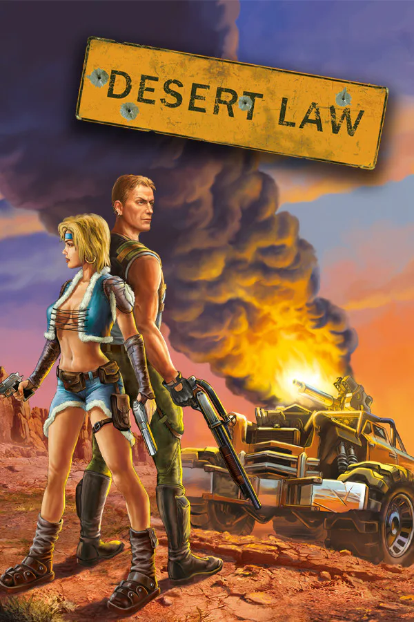 Copertina di Desert Law
