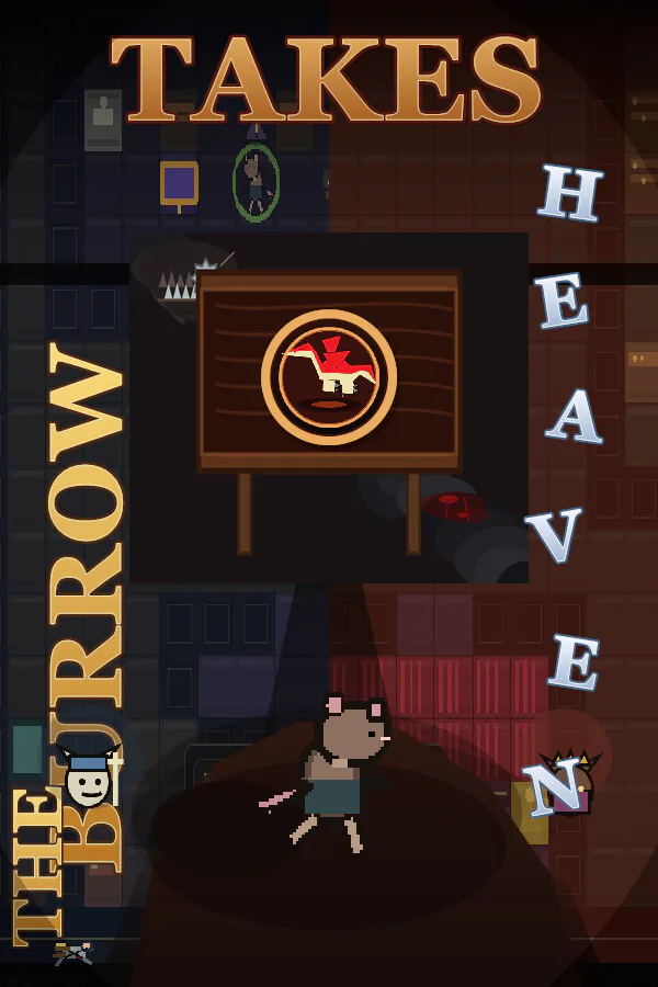 Copertina di The Burrow Takes Heaven