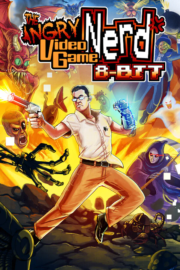 Copertina di Angry Video Game Nerd 8-bit