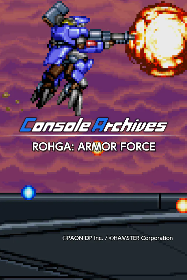 Copertina di Console Archives ROHGA: ARMOR FORCE