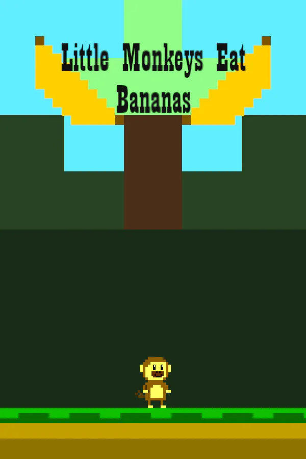 Copertina di Little Monkeys Eat Bananas
