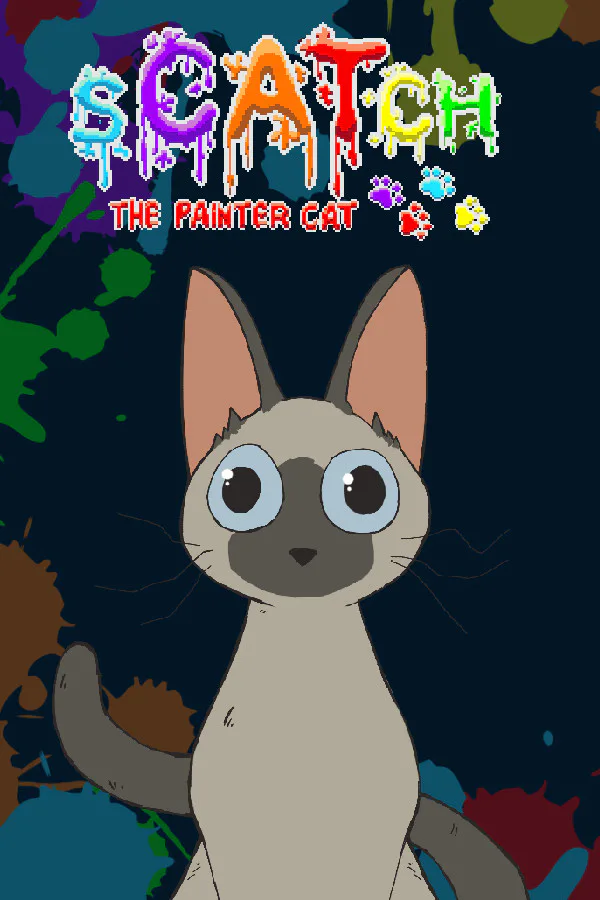 Copertina di sCATch: The Painter Cat