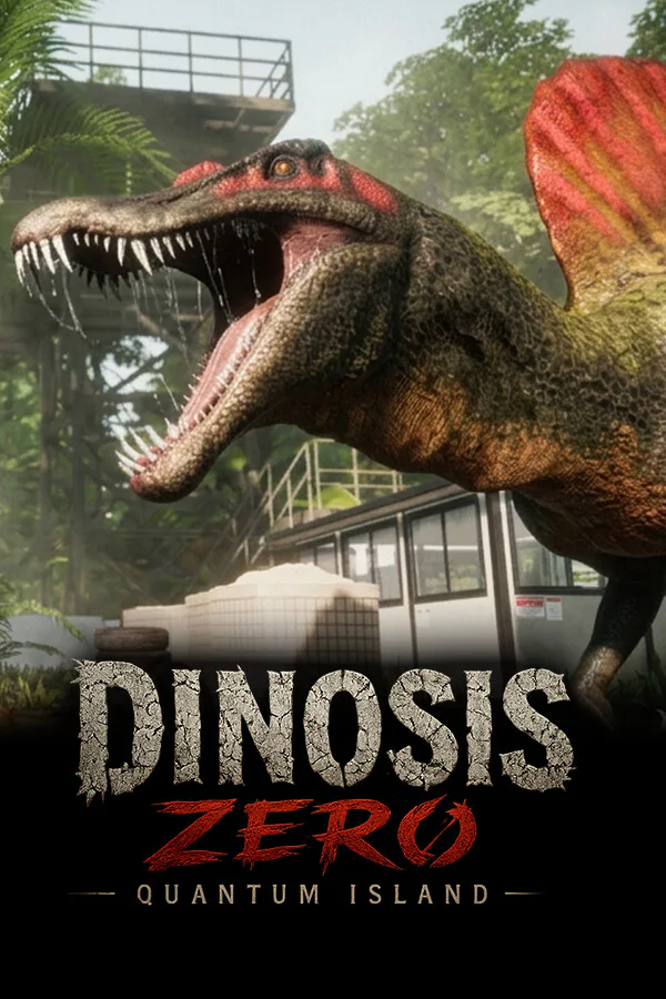 Copertina di Dinosis Zero: Quantum Island