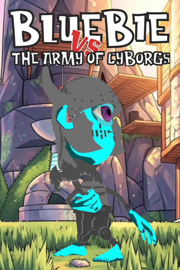Copertina di Bluebie VS The Army of Cyborgs