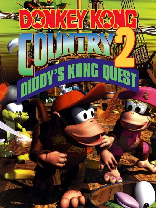 Copertina di Donkey Kong Country 2: Diddy's Kong Quest