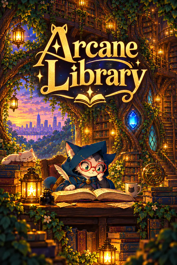 Copertina di Arcane Library