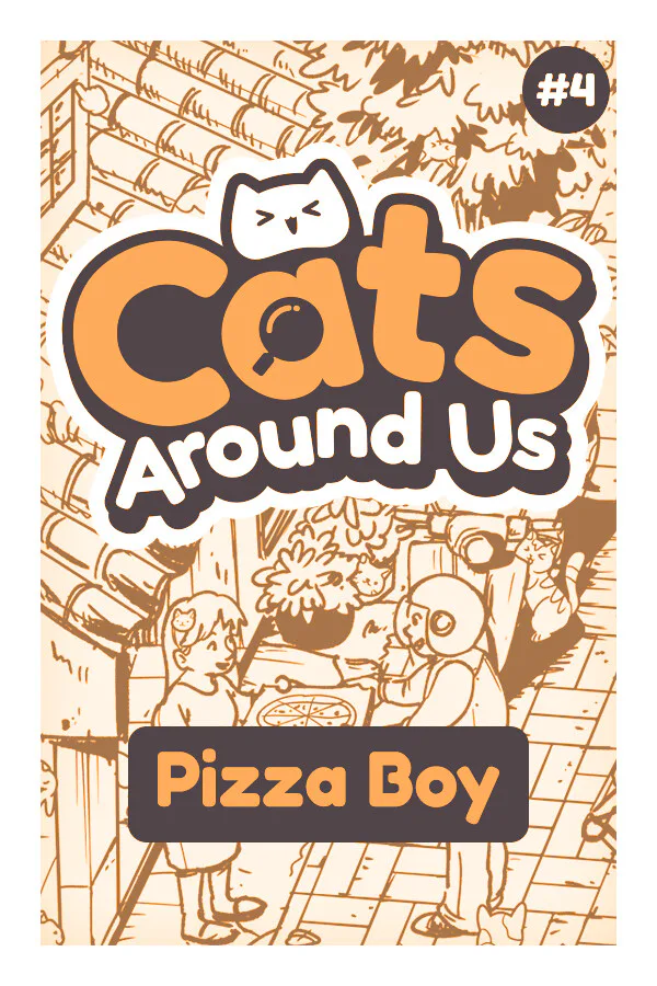Copertina di Cats Around Us: Pizza Boy