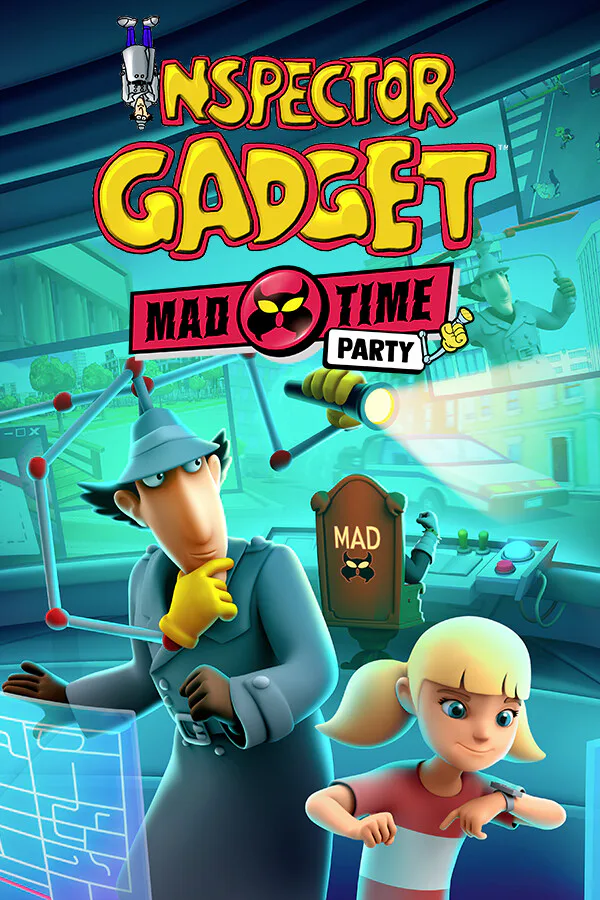 Copertina di Ispettore Gadget - MAD Time Party