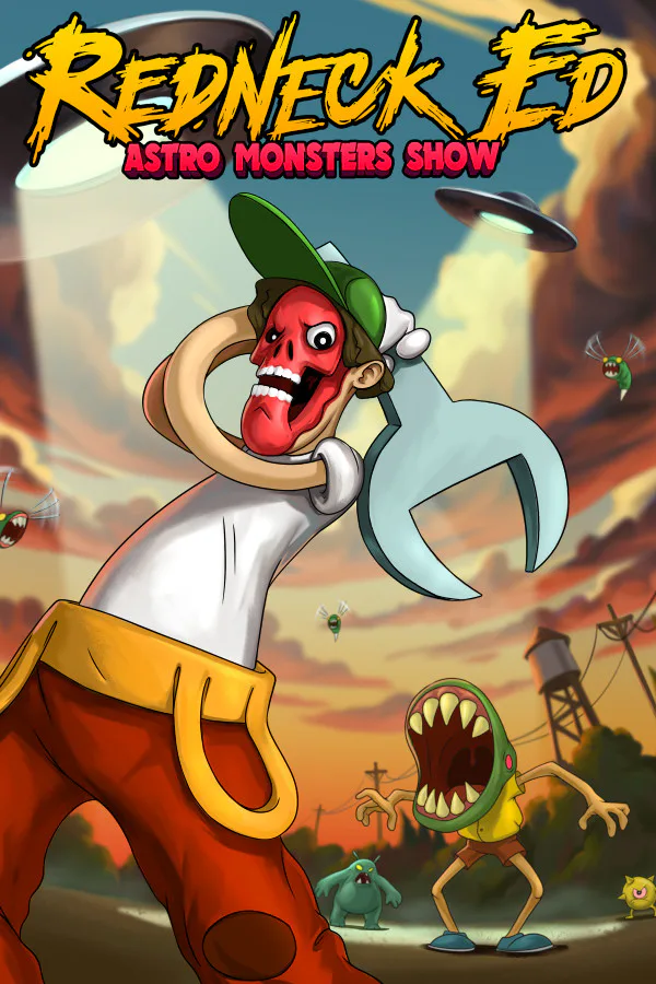 Copertina di Redneck Ed: Astro Monsters Show