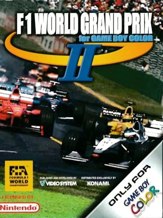 Copertina di F-1 World Grand Prix II for Game Boy Color