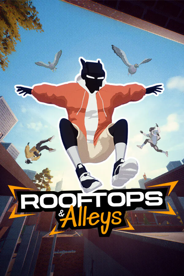 Copertina di Rooftops & Alleys: The Parkour Game