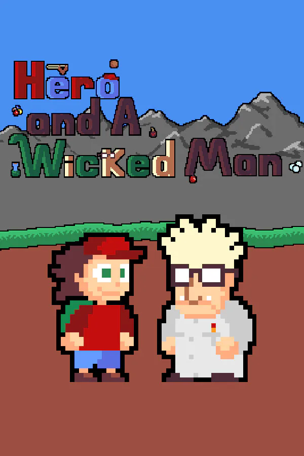 Copertina di Hero and A Wicked Man
