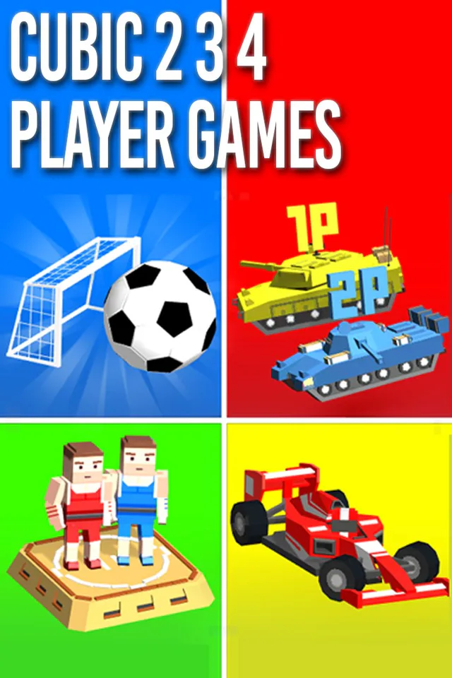 Copertina di Cubic 2 3 4 Player Games