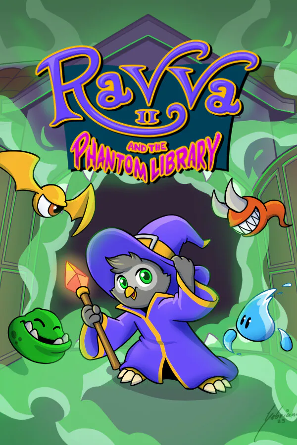 Copertina di Ravva and the Phantom Library