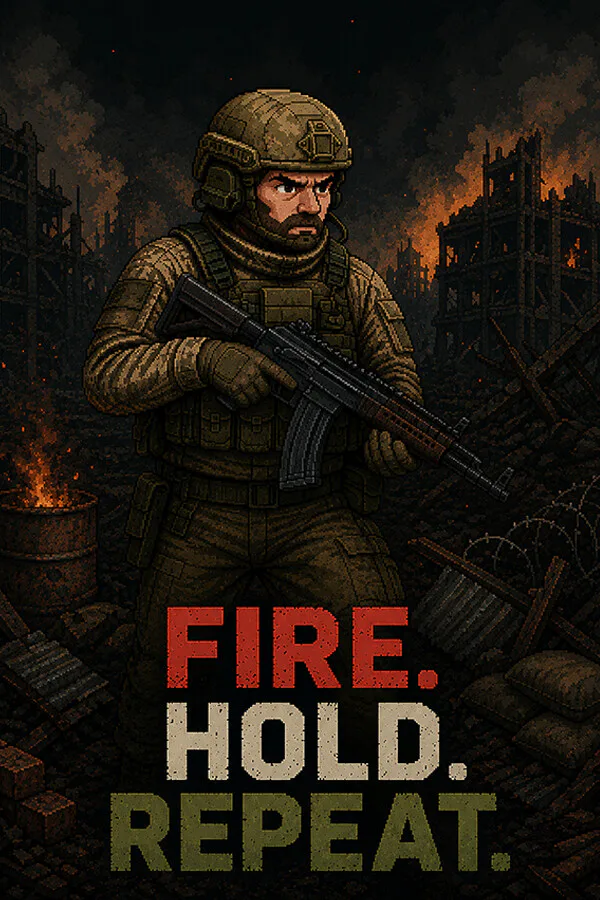 Copertina di FIRE. HOLD. REPEAT.