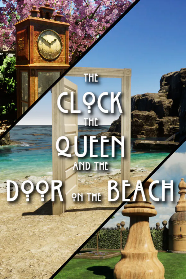 Copertina di The Clock the Queen and the Door on the Beach