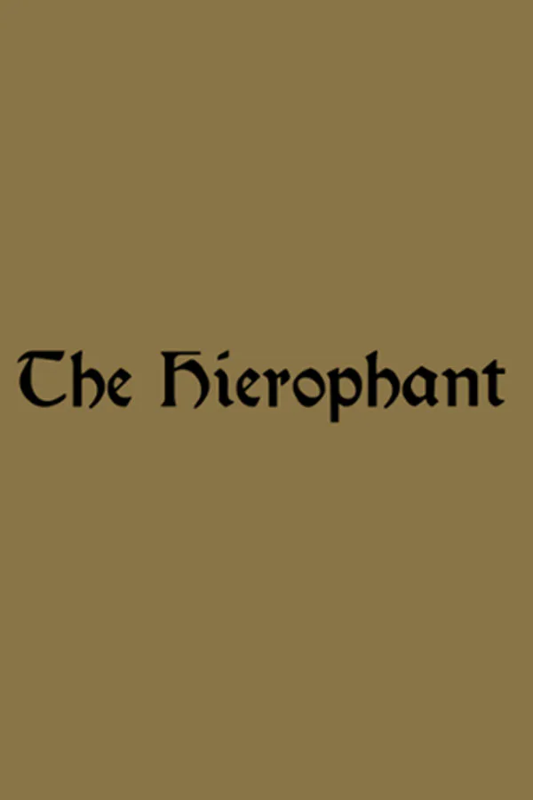 Copertina di The Hierophant