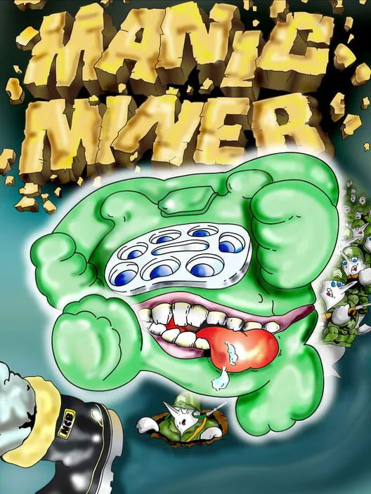 Copertina di Manic Miner
