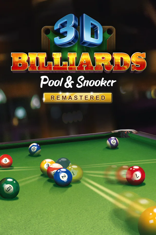 Copertina di 3D Billiards: Pool & Snooker Remastered